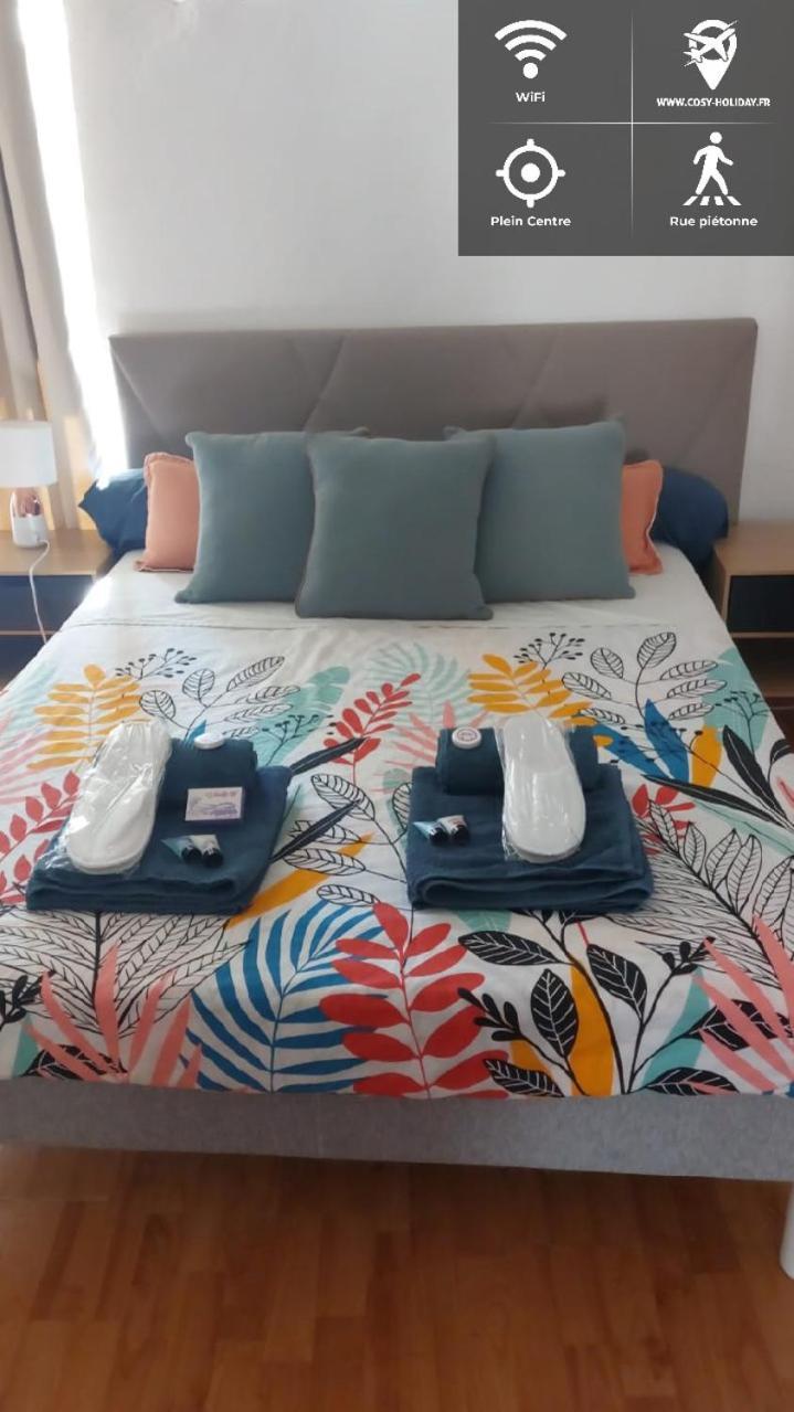 **** Very Central Ajaccio 36 Rue Fesch, Cosy Flat In City Center Pedestrian Street, Up To 4 People **** Bagian luar foto